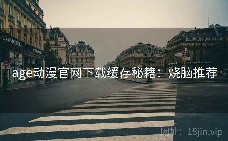 age动漫官网下载缓存秘籍：烧脑推荐