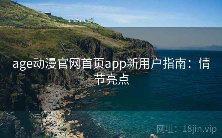 age动漫官网首页app新用户指南：情节亮点